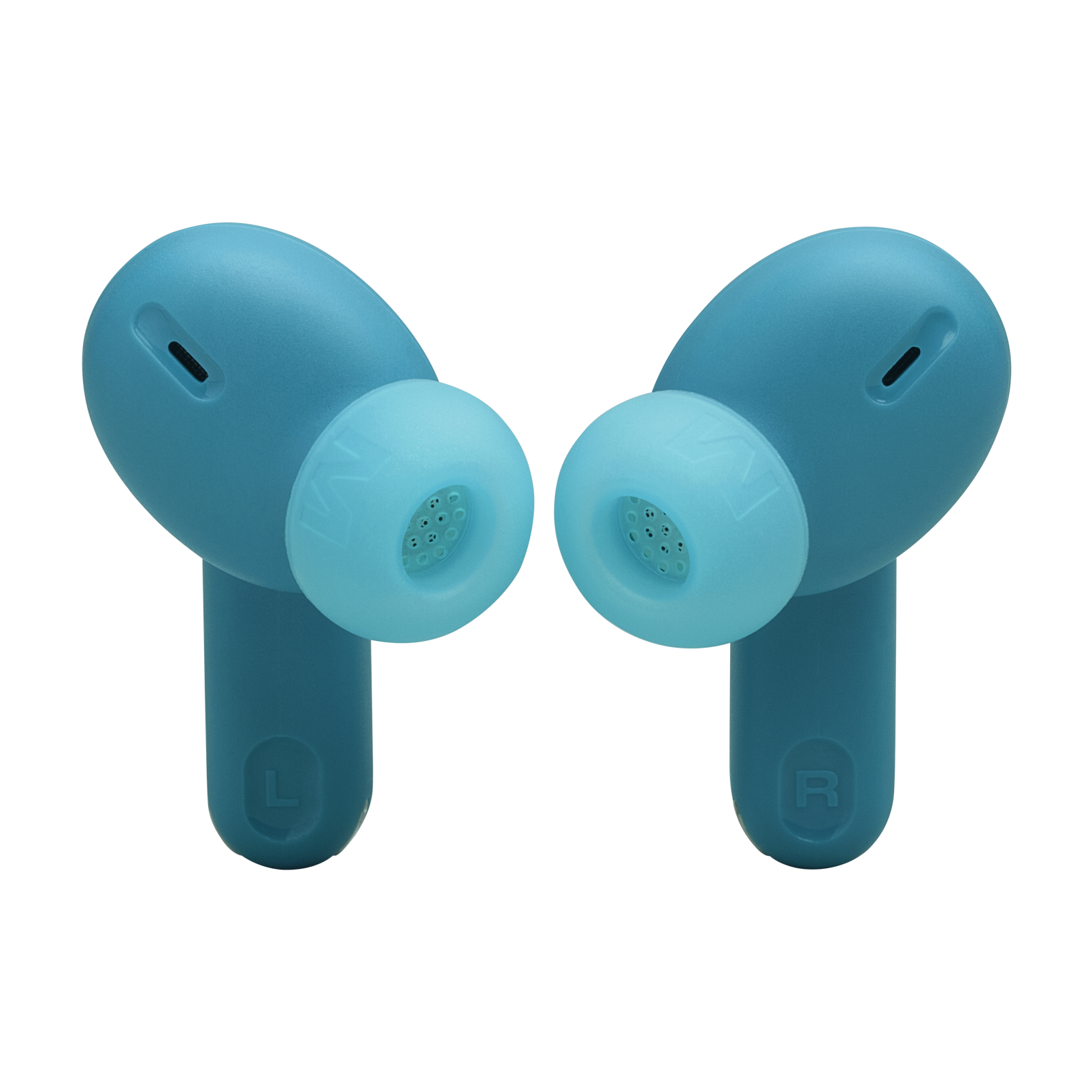 JBL Tune Beam 2 - Turquoise - True Wireless Noise Cancelling Earbuds - Back